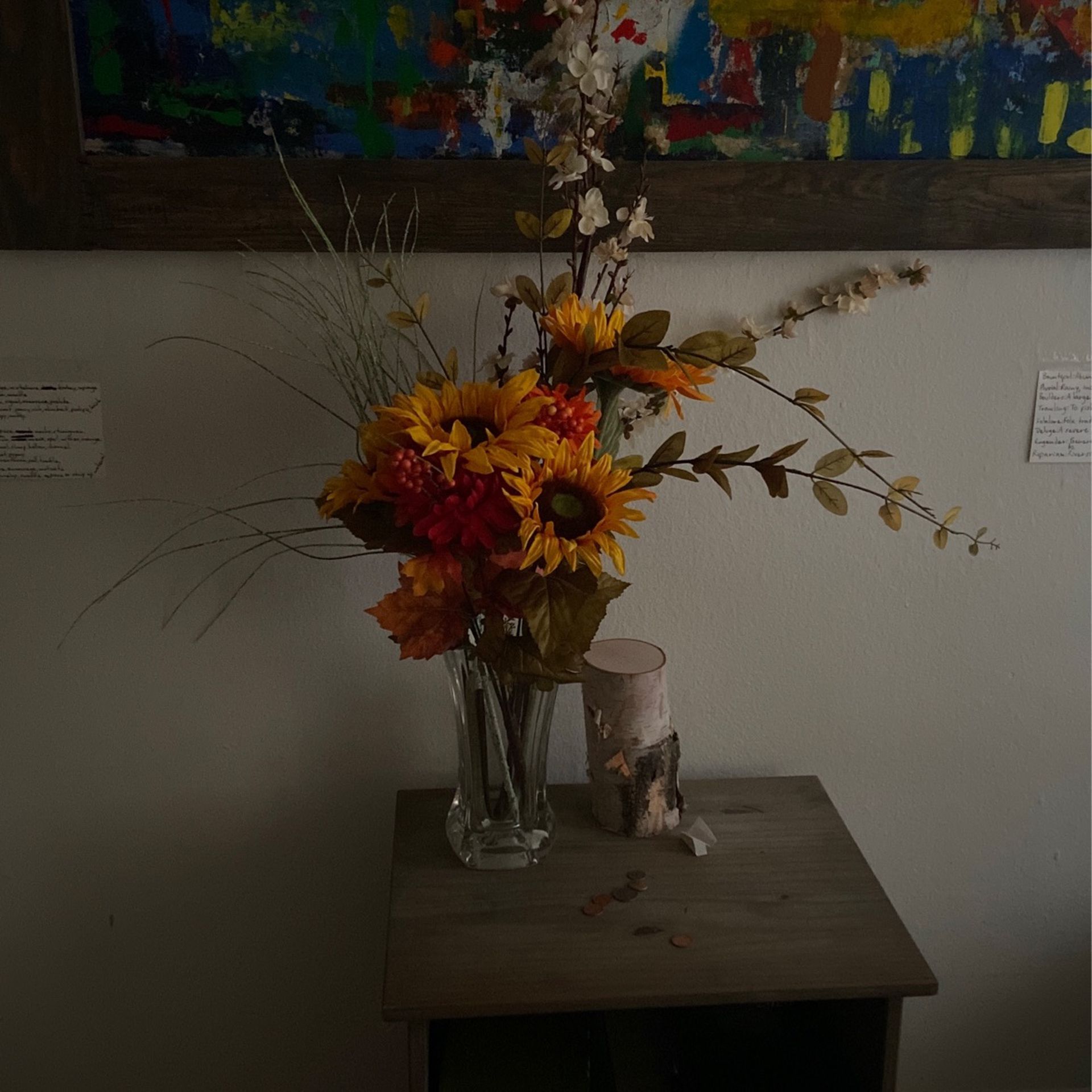 Flower Arrangement With Vase