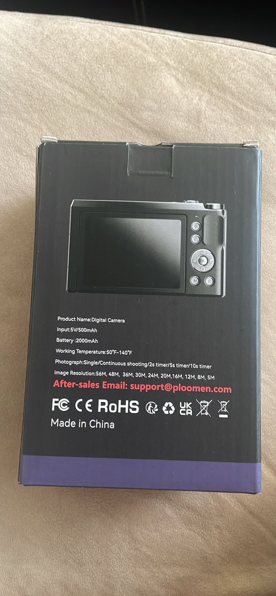 BRAND NEW! 4K Digital Camera