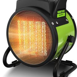 🔥Brand new🔥 Electric Space Heater for Indoor Use, Outdoor Heater with Overheat Protection, Fast Heat PTC Ceramic Portable Garage Heater for Workshop