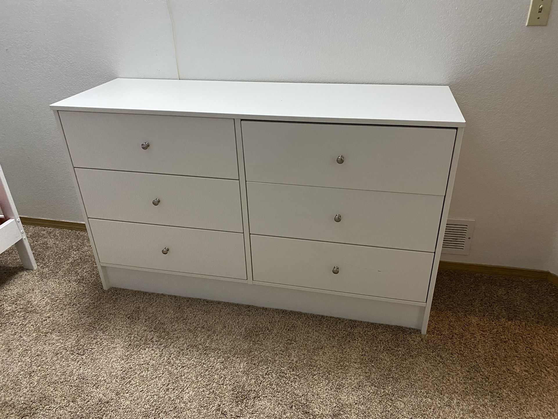 white ikea   dresser 