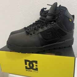 DC Steel Toe Boots  New 
