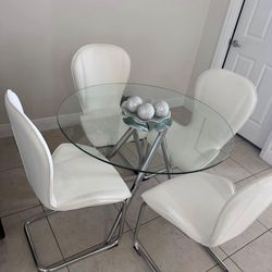 Modern Dinning Table + Chairs