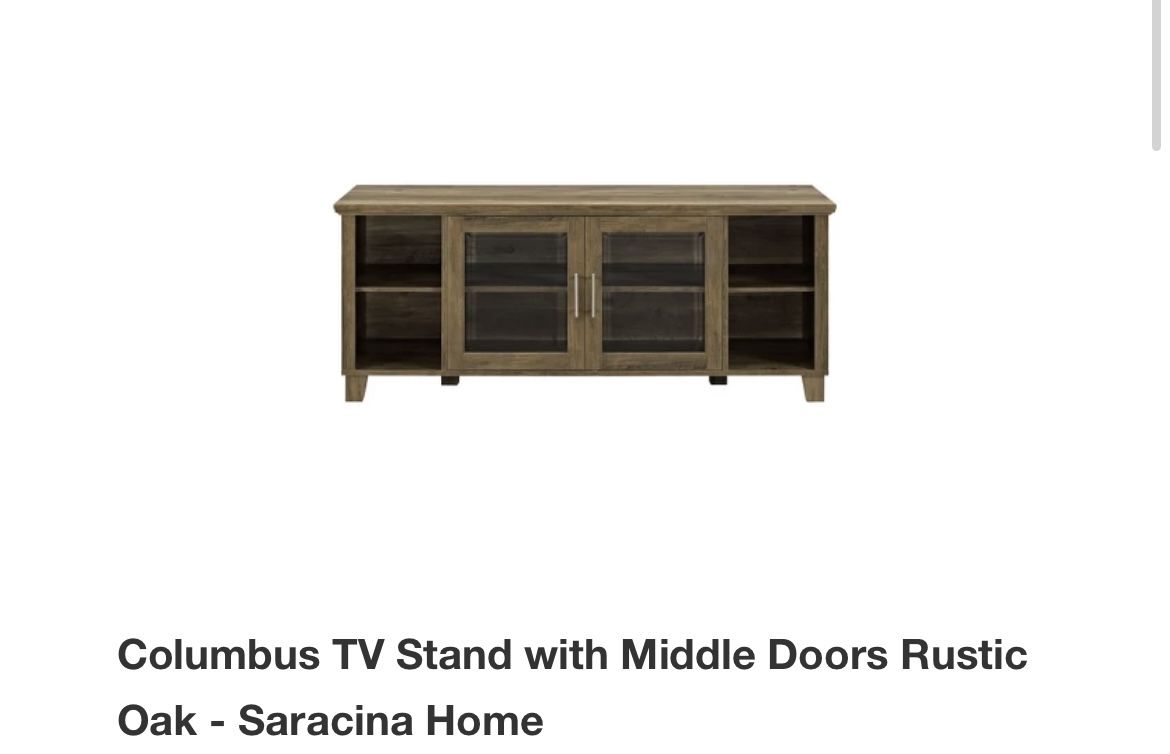 Rustic Oak TV Stand/Console Table