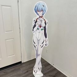 Evangelion Rei Ayanami Life Size Standee poster with stand 67"