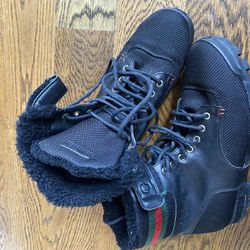 Gucci Military Style Boots 
