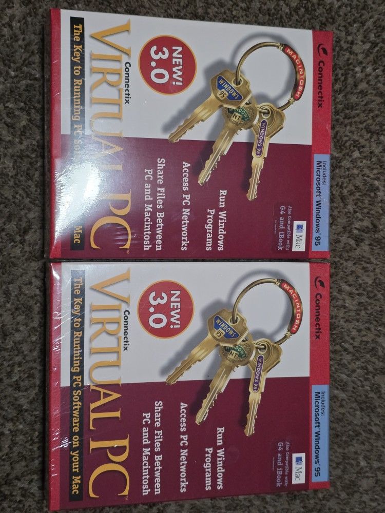 Connectix Virtual PC 3.0 with Windows 98 for Mac