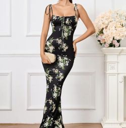 Women’s Flower Maxi Dresses 