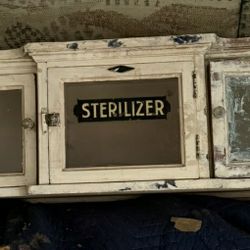 Antique Dentist Cabinet 