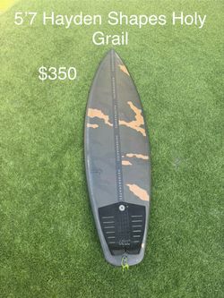 5’7 Hayden Shapes Shortboard