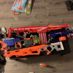 Nerf Gun Lot