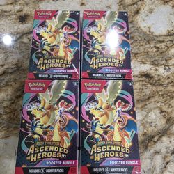Pokemon Cards Ascended Heroes Booster Bundle
