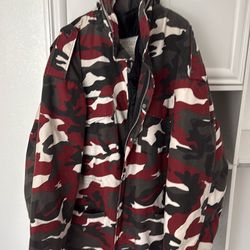 Military jacket camouflage