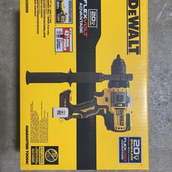 DEWALT 20-Volt MAX Brushless Cordless 1/2 in. Hammer Drill/Driver with FLEXVOLT ADVANTAGE (Tool Only)