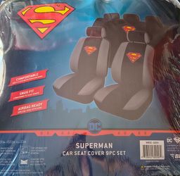 Superman Car Seat Cover 9pc set