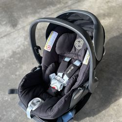 Cybex Cloud Q SensorSafe Reclining Infant Car Seat Black