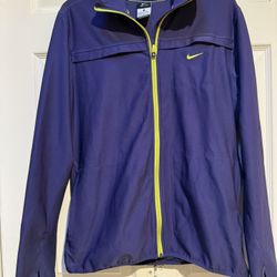 Women’s Nike Dri-fit Zip UpTrack Jacket Size Large