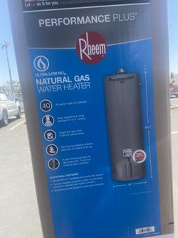 Rheem Plus 40 Gallon Free Delivery