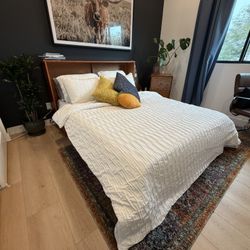 Queen Murphy Bed / Wall Bed – Solid Wood – $100