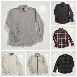 Men’s Button-down t-shirts size in picture any for $20each worn once or never worn