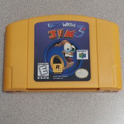 Earthworm Jim 3D ~ Rare Game