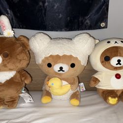 Rilakkuma Plushies