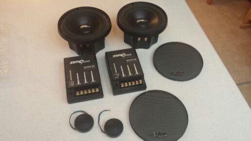 Phoenix Gold Zero Point Component Speakers - 5-1/4" - NICE