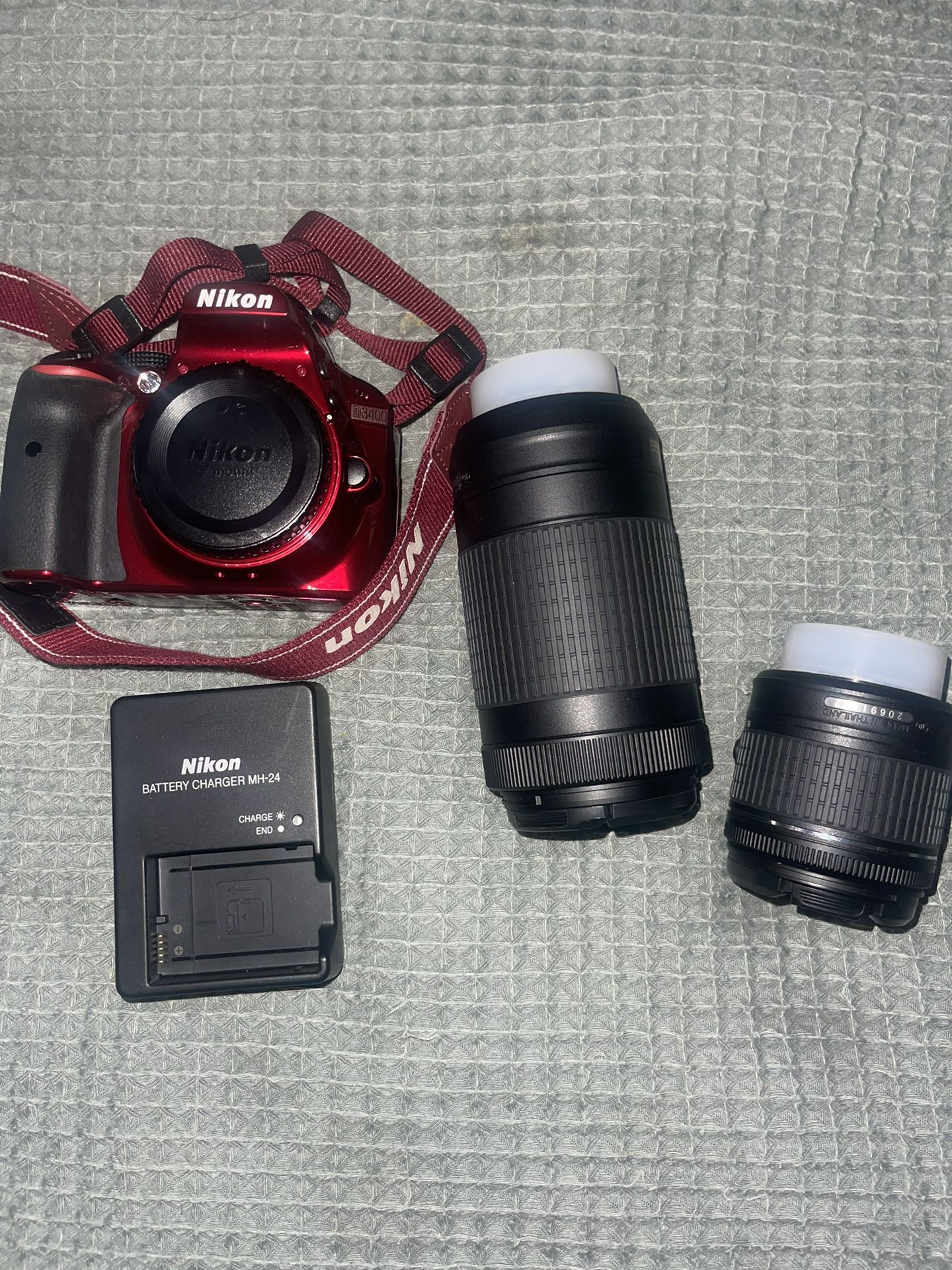 Nikon Red Camera 
