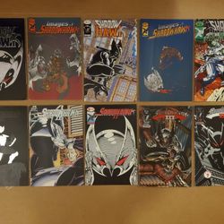 Image Comics Shadow Hawk Comic Book Lot Of 10 Books