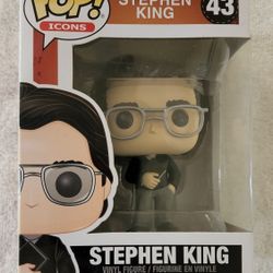 Funko Pops (Stephen King + Twinkie The Kid)