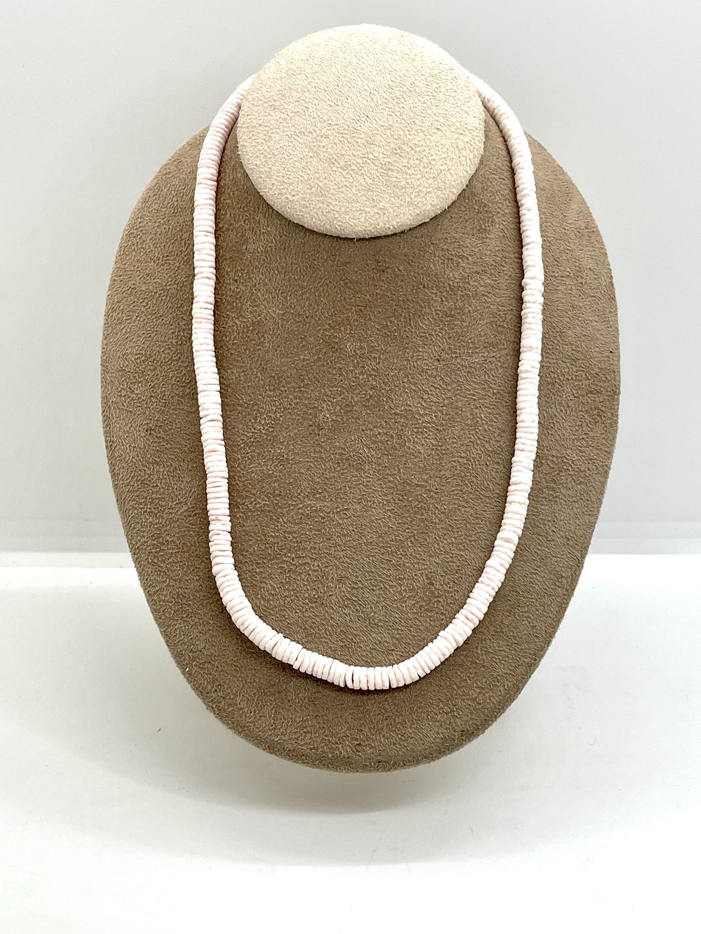 Natural Heishi Beaded Necklace