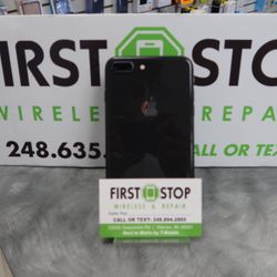 iPhone 8 Plus 64GB Unlocked Black 