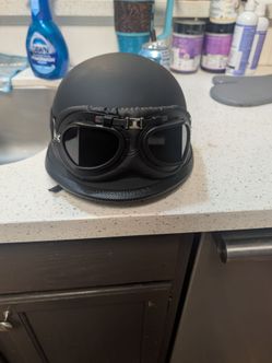 Medium motorcycle helmet