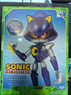 Sonic the Hedgehog 35th Anniversary Metal Sonic Collector's Edition Figure Jakks