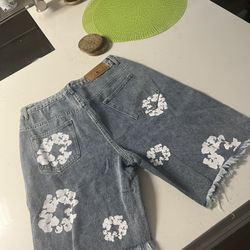 Denim Tears x Levi's The Cotton Wreath Jean Short