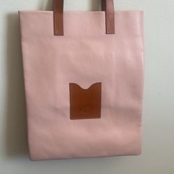 2pc Leather Tote