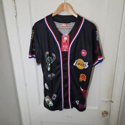 NBA (Officially Licensed) Ultra Game Jersey Team Jersey Medium Black NWT (CD)