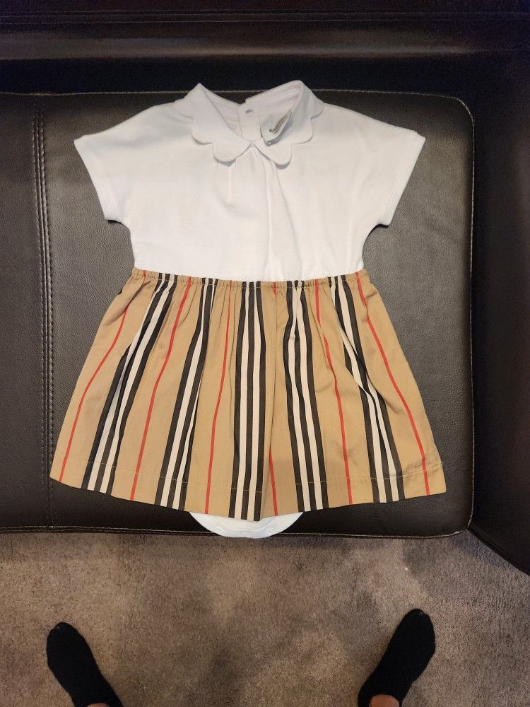 Burberry Dress Baby 12 Months