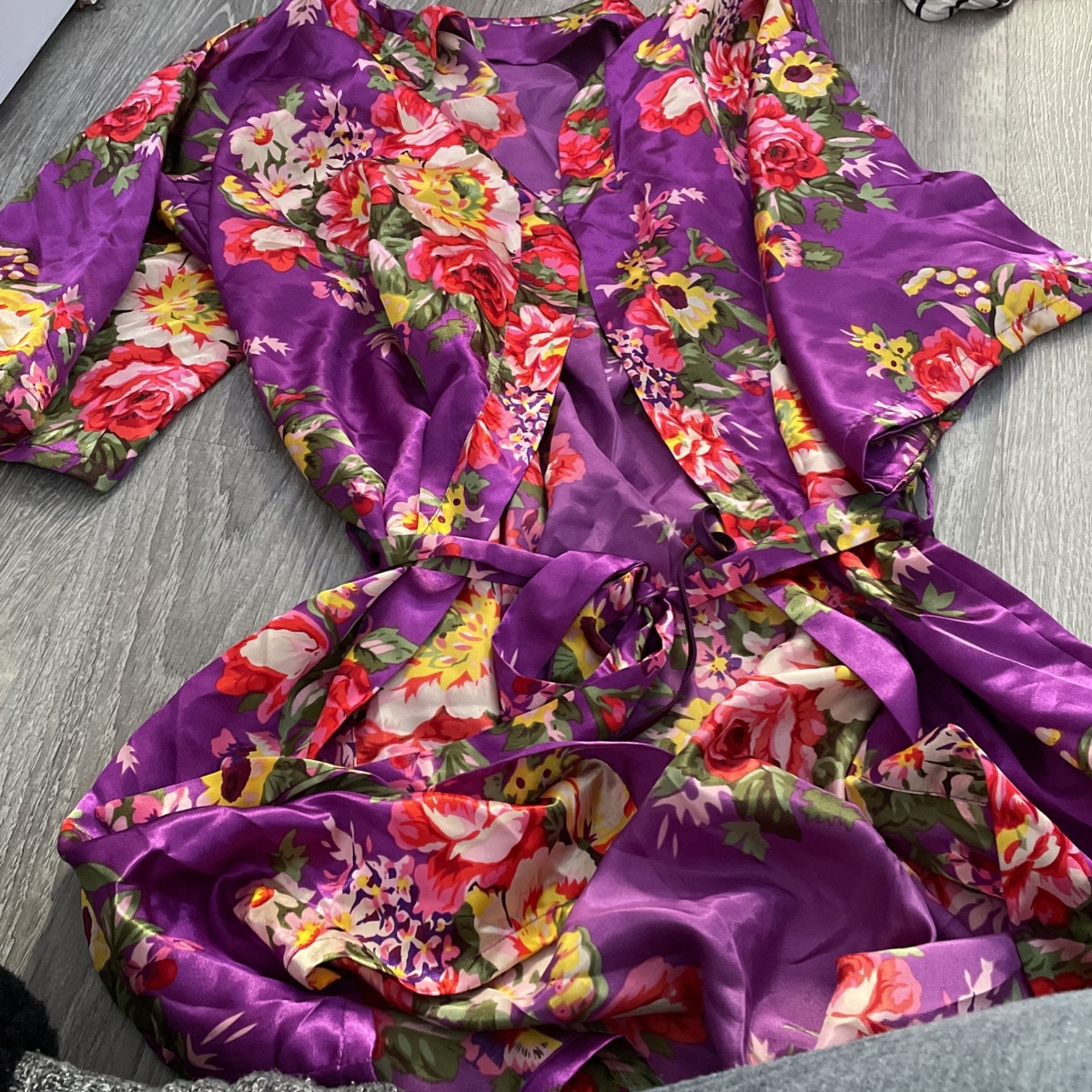 Satin Robe