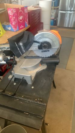 10 inch sliding miter saw with table
