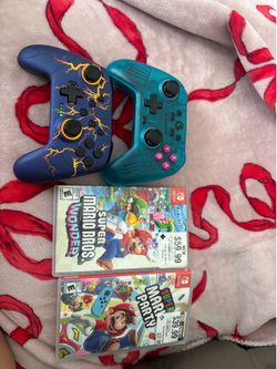 nintendo switch controllers/games