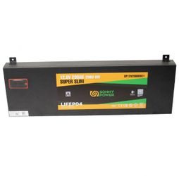 New 12v 200ah (lifepo4) Super Slim Deep Cycle Rv Battery