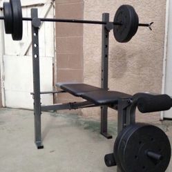 Bench Press With 100lbs Weights 