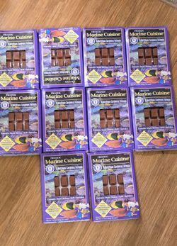 Marine Cuisine fish food, all 10pks for $50