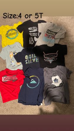 Size 4 to 5T clothing