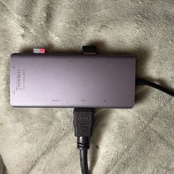 Hdmi Converter + 11 In One Ports 