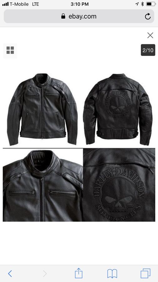 Willie g Harley Davidson jacket