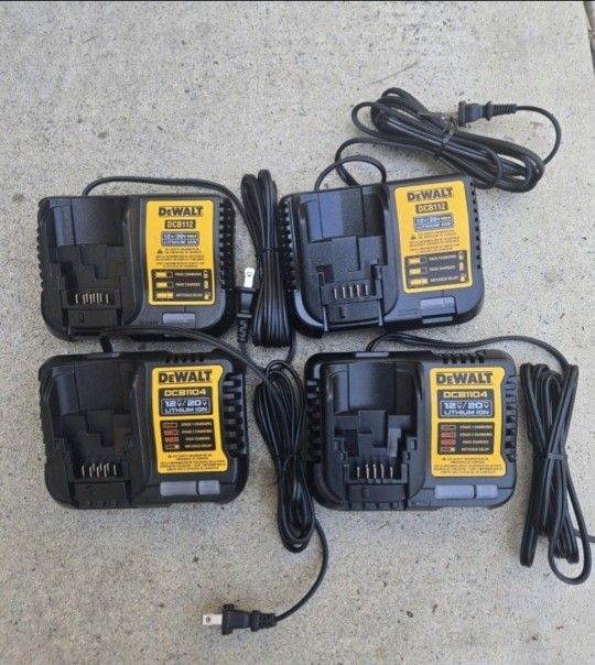 Dewalt 20v Chargers Brand New $25 Each
