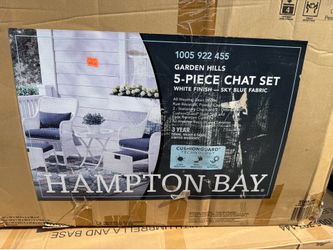 Hampton Bay Garden Hills 5-Piece Chat Set