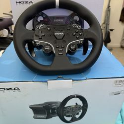 Moza Racing R5 Direct Wheel For PC + Moza KS Wheel