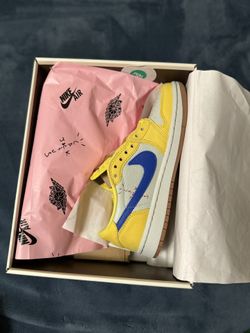 Jordan 1 Retro Low OG Sp (Travis Scott Canary (Women’s) Size 5w